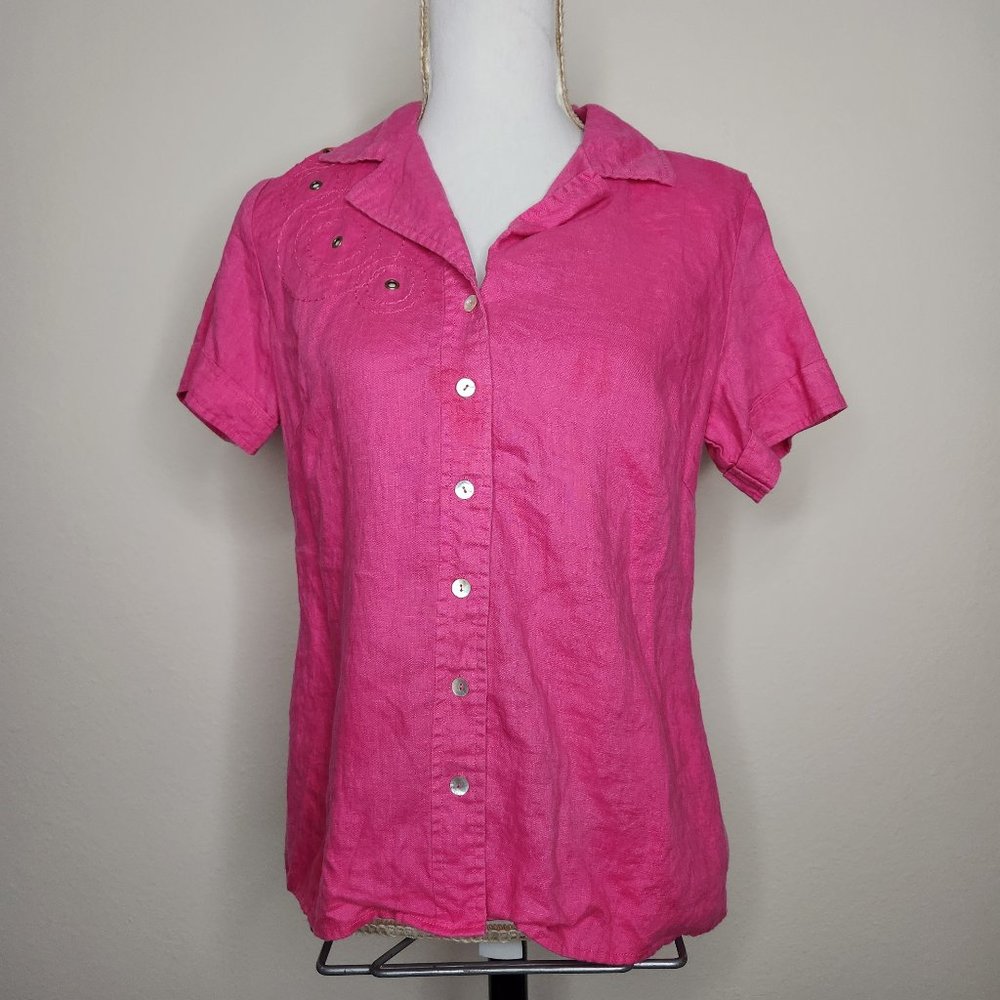 Pink Button Down Shirt
